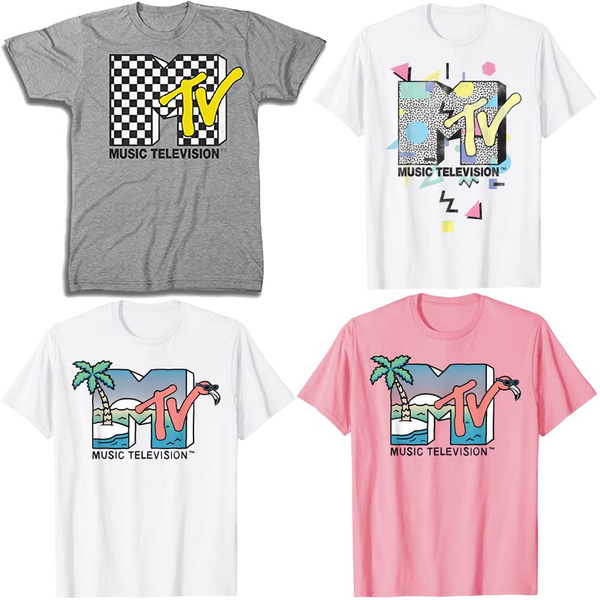 MTV Beach Island Flamingo Logo Vintage 