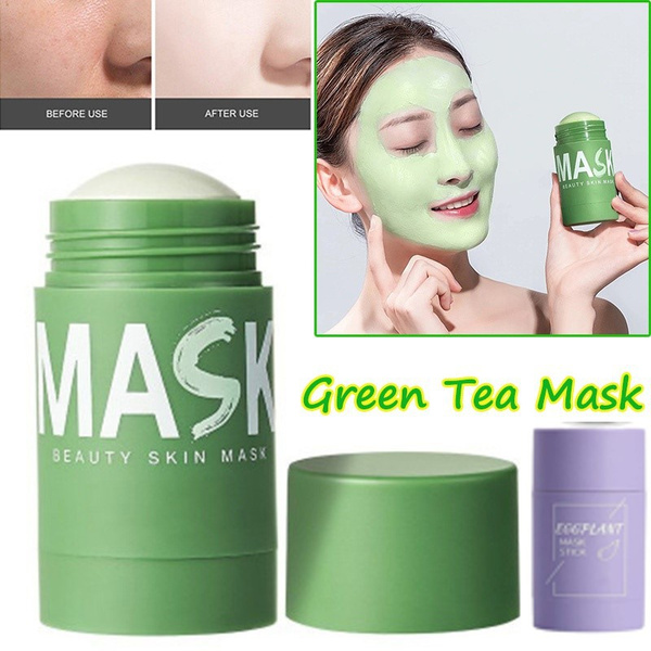 Green Tea Mask Face Moisturizing Hydrating Green Tea Solid Mask ...