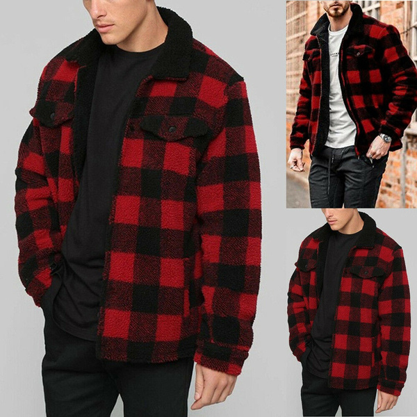 Hooded store lumberjack jacket