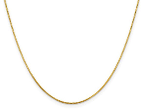 Sterling, Box, Chain Necklace, Fashion
