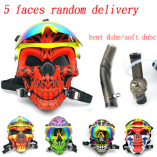 bent, skull, maskbong, Masks