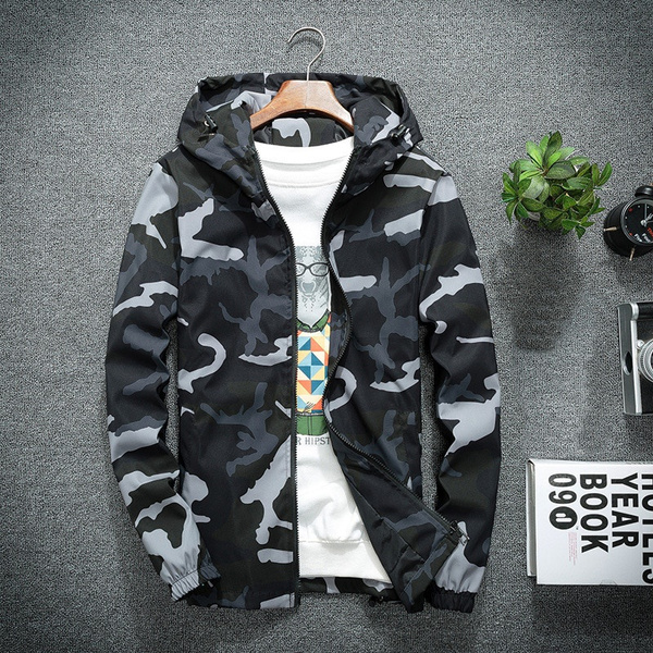 camouflage spring jacket