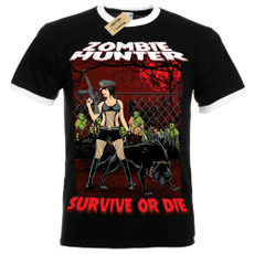 apocalipsi, camiseta, Hunter, Zombies