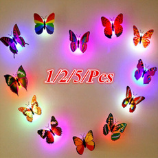 ledbutterfly, butterfly, Night Light, Decoración del hogar