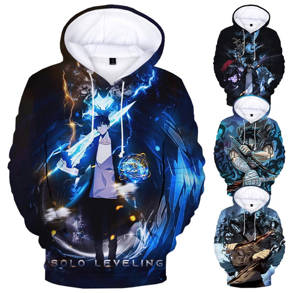 Solo Leveling 3D Printed Hoodie Sweatshirts Men Women Fashion