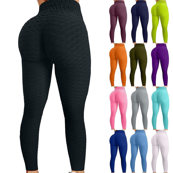 High Waist Booty Lifting Leggings - TikTok Famous Yoga Pants For Women, Squat Proof & Tummy Control - View #11