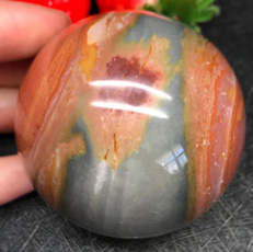 Funny, Stone, Ball, Natural