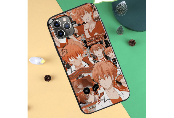 Fruits Basket Kyo Sohma tempered glass cell phone case cover for