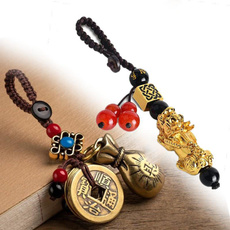 Brass, Key Chain, Schmuck, luckyjewelry