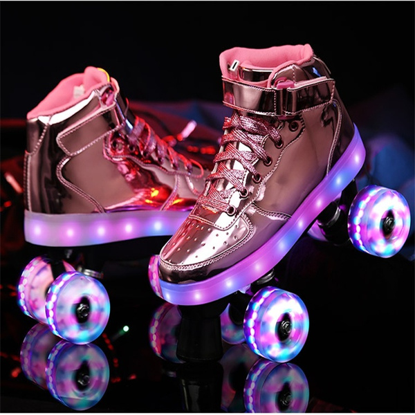 Roller skates 4 hot sale wheels in a row