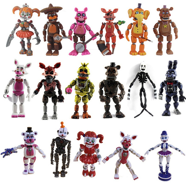 Fnaf nightmare best sale freddy action figure