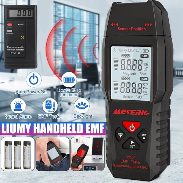 EMF Meter Handheld Mini Digital Counter Dosimeter Tester Field