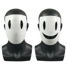 halffacemask, smilemask, tenkushinpan, Masks