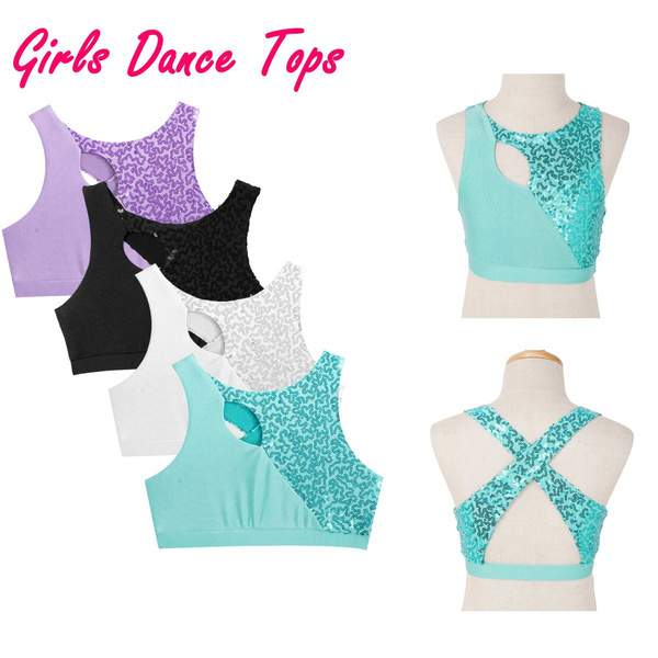 Girls' Vests & Crop Tops, Children's Dancewear