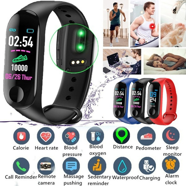 M3 Plus Sport M6 Smart Band With Heart Rate Monitor, Waterproof Wristband,  Fitness Tracker For Men And Women From Bluetoothear, $3.53 | DHgate.Com