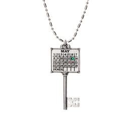 maybirthstone, calendarnecklace, Jewelry, Chain