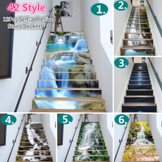 stairriserdecal, stairsticker, Home Decor, stair