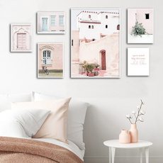 livingroomwallpainting, pink, art, Wall Art