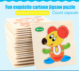 Learning & Education, Toy, Wooden, Jigsaw Puzzle