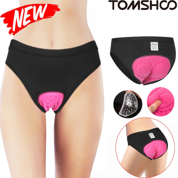 Tomshoo Women Cycling Underwear 3D Gel Padded Bike Shorts Bicycle Briefs