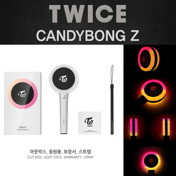 Kpop Twice Lightstick Ver.2 With Bluetooth Korea Light Stick Lamp Lightstick  Concert Party Flash Fluorescent