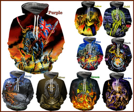 3D hoodies, trending, Hoodies, skull