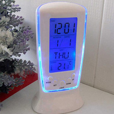 Home & Kitchen, led, thermometerclock, Clock