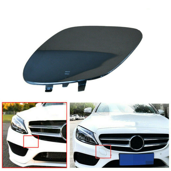 Front Bumper Tow Hook Cover Eye Cap For Mercedes W205 C300 C400