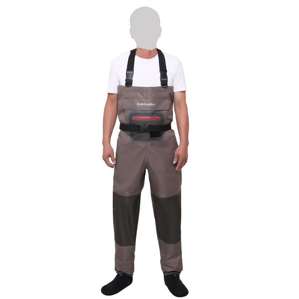 Lightweight Breathable Fly Fishing Chest Waders Stockingfoot For Men And  Women