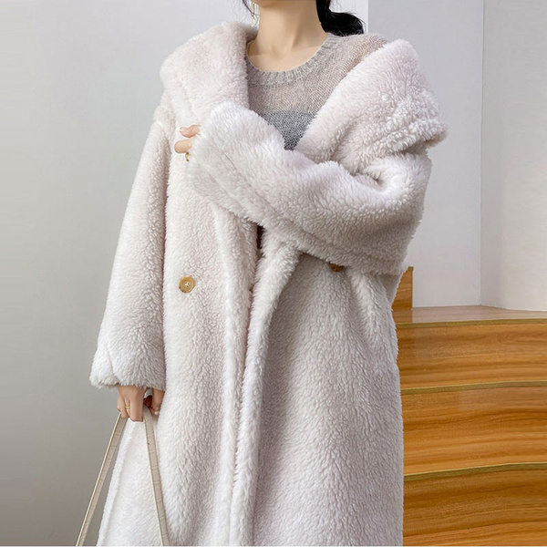 Thick hot sale teddy coat