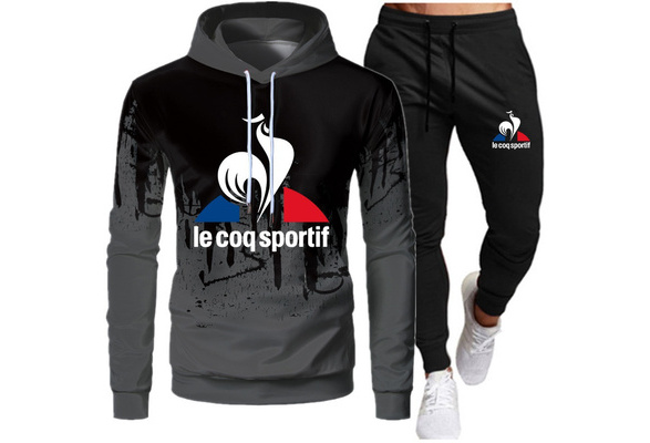Blikkenslager Sprede Kræft Le Coq Sportif Autumn Winter Tracksuits Men's hoodies and sweatpants  Jogging Suits | Wish