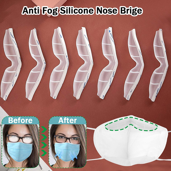 20/10/6/3/1pcs Anti-Fog Nose Bridge Pads for Mask Wrapped Fix ...