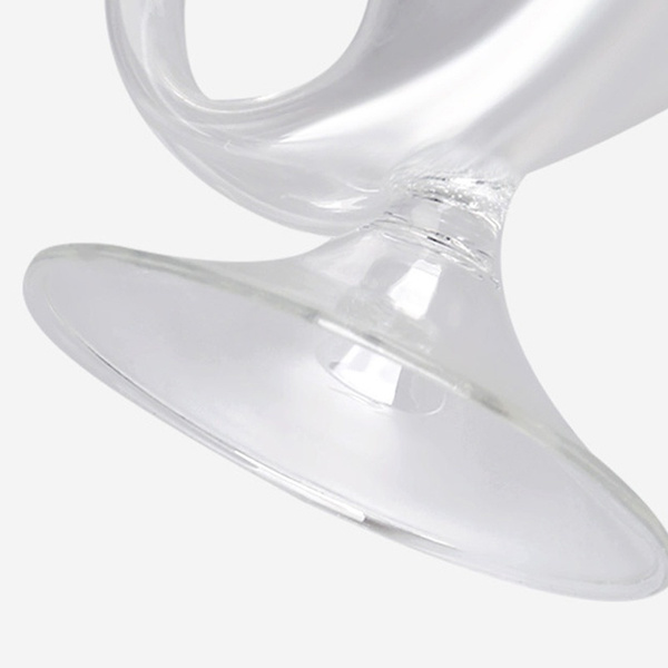 Vampire Fancy Straw Glass Martini Cocktail Glasses For Beverage - 350Ml