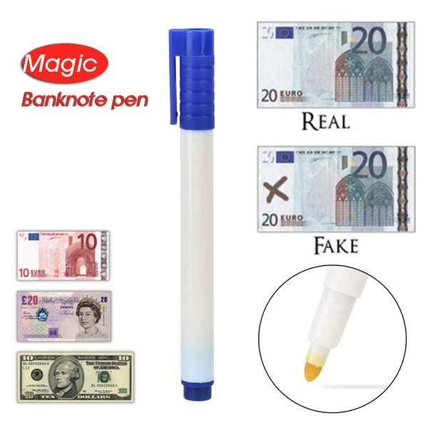 Money Checker Counterfeit Detector Marker Fake Banknotes Tester Pen ...