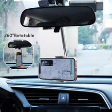 360degreerotating, rearviewmirrormount, phone holder, standholder