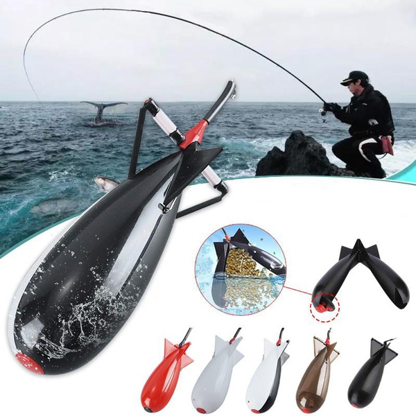 Carp Nesting Device Fishing Bait Feeder Fishing Tackle Feeder Rocket Float  Bracket Tool Accessories Novelty