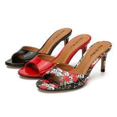 Summer, Exterior, Womens Shoes, Rojo
