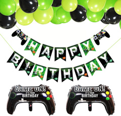 happybirthday, gamepartysupplie, Video Games, birthdaydecor