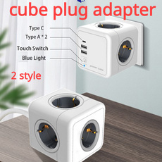Sockets, cubeplugadapter, Home & Living, charger
