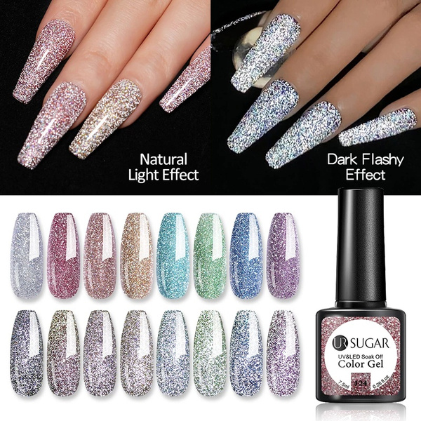 The Best Glitter Gel Nail Polishes