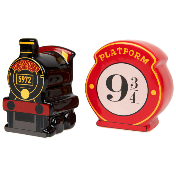 Harry Potter Hogwarts Express Platform Ceramic Salt and Pepper Shaker