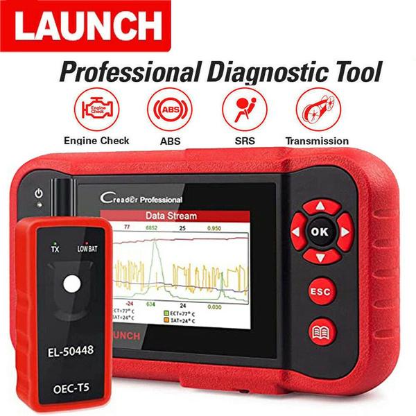 2023 Hot Sale LAUNCH Check Engine OBD2 Scanner Transmission ABS SRS ...