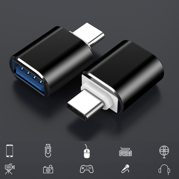 USB C to USB Adapter, USB C to USB A 3.0 Converter, High Speed Type C to USB Adapter OTG