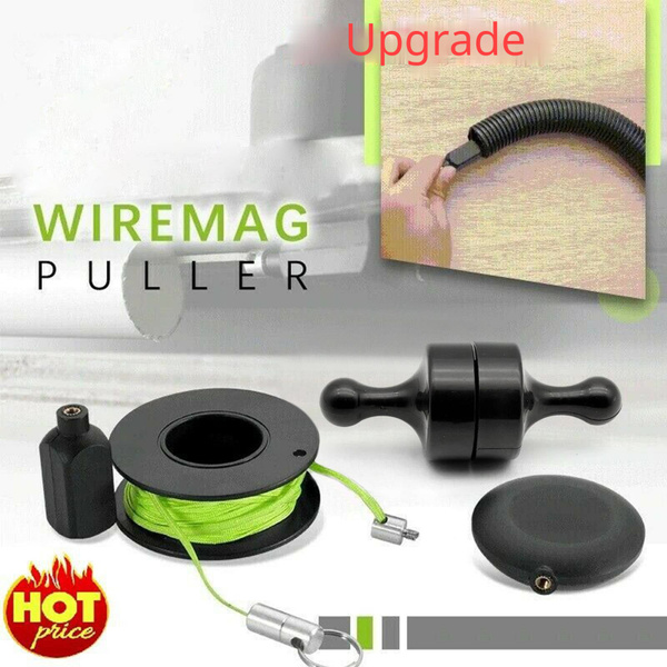 Wiremag Puller, Magnetic Cable Fishing Tools Father's Day Gift, Office and  Garden Repair Wire Fishing, Man Fish Tape Wire Puller Wall Fishing Tool, Wire  Pulling System for Your Home and Outdoor