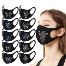 cottonfacemask, butterfly, sequinmask, butterflymask