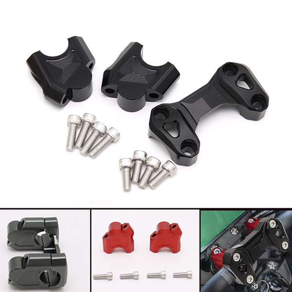 Motorcycle CNC Aluminum Handlebar Risers Top Cover Clamp For Benelli ...
