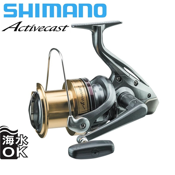 SHIMANO ACTIVECAST Surfcast Reel 1050/1060/1080/1100/1120 4+1BB Saltwater  Fishing Reel Beaches Spinning Large Fishing Line Wheel