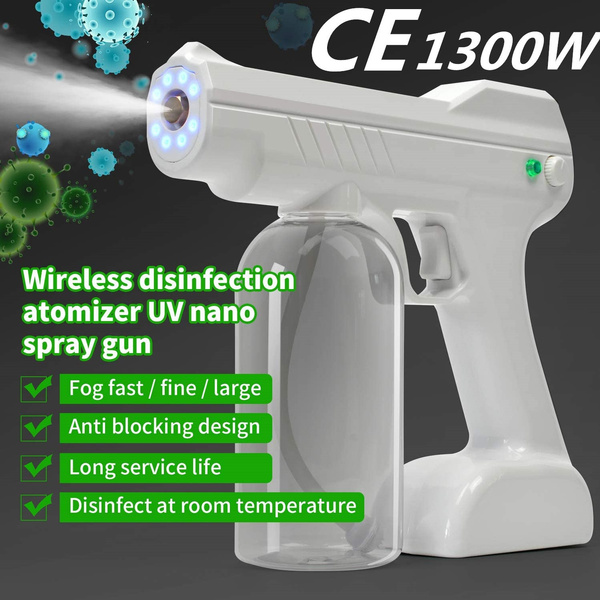 2021 High Quality Disinfectant Steam Gun, 800ML Wireless Handheld