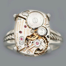 Antique, Sterling, Fashion, wedding ring