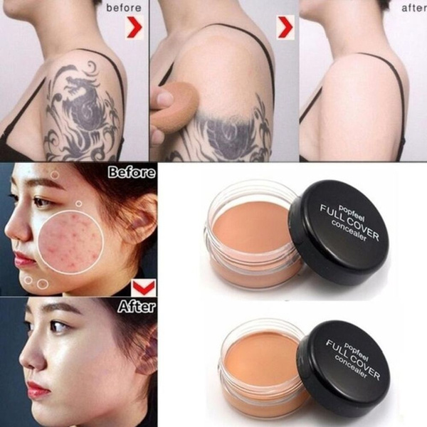 2021 New Fashion Makeup Beauty Full Coverage Cream Concealing Foundation  Flawless Concealer Makeup Smooth Block Defect